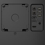 LG 27” 8MP IPS klīniskās apskates monitors, porta tuvplāna skats, 27HS713C-B, thumbnail 12
