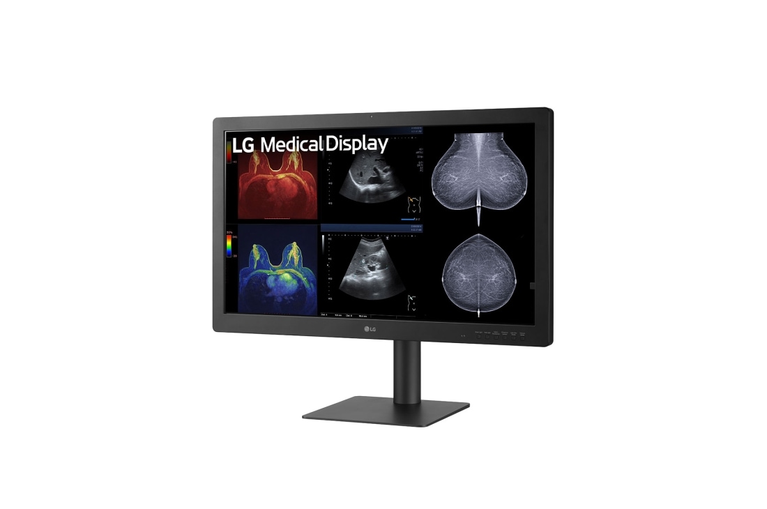 LG 31,5&nbsp;collu 8MP IPS melns diagnostikas monitors, sānu skats -15&nbsp;grādu leņķī, 32HQ713D-M, thumbnail 2
