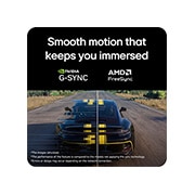 LG 27&nbsp;collu UltraGear™ G4, FHD, 144Hz spēļu monitors, Sacīkšu spēle no Assetto Corsa Competizione spēļu monitora ekrānā, parādot Adaptive Sync atbalstu ar NVIDIA G-SYNC un AMD FreeSync netraucētai spēlei bez raustīšanās., 27G411B-B, thumbnail 9