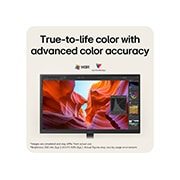 LG 27&nbsp;collu UltraFine™ U7, UHD 4K IPS monitors, LG UltraFine displejs, prezentējot precīzu un spilgtu krāsu reproducēšanu, 27U710B-B, thumbnail 6