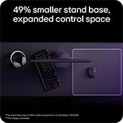 LG 25 collu UltraGear G5, pasaulē pirmais NOKLUSĒJUMA 1000Hz FHD FHD spēļu monitors, UltraGear G5 spēļu monitors (25G590B), kas paredzēts konkurētspējīgām e-sporta spēlēm, ar kompaktu statīvu, kas atbrīvo galda vietu tastatūrai un pelei, 25G590B-B, thumbnail 14