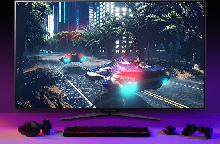 Spēlējiet spēli ar UHD 4K izšķirtspēju un līdz 120 Hz (O/C 138 Hz) atsvaidzes intensitāti.