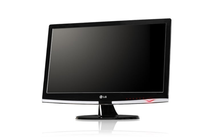 LG 24'' LCD monitors, izcila attēla kvalitāte, dzidri attēli bez pēcattēliem, funkcija Auto Bright nodrošina acīm vispiemērotāko spilgtumu, W2453V, thumbnail 2