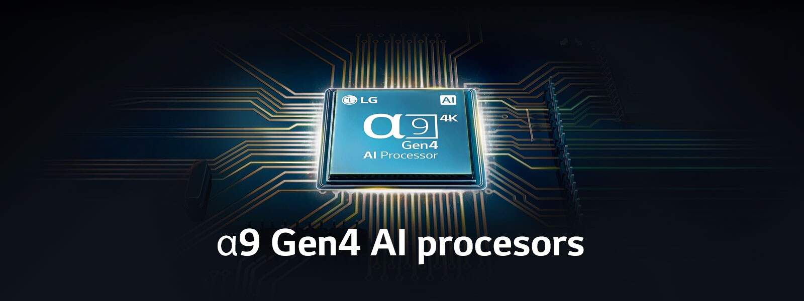 a9 Gen4 AI procesors elektroniskās mihroshēmas vidū.