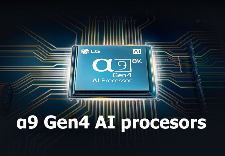 A a9 Gen4 AI Processor is in the middle of the electrical circuit.