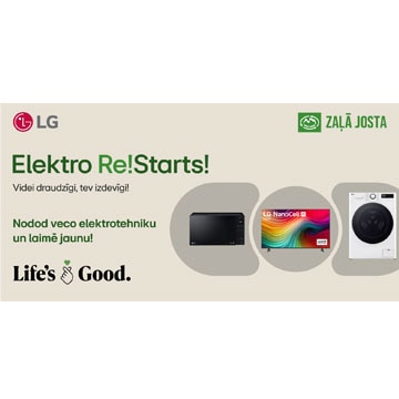 “Elektro Re!Starts!” – nodod nolietotu tehniku bez maksas, pasargā vidi un laimē balvas