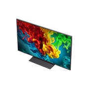 LG 55&nbsp;collu LG QNED evo AI Mini-LED 4K viedtelevizors 2026, LG QNED evo AI QNED82 Mini LED piedāvā AI Hub personalizācijai ar AI ikonu virs tālvadības pults, ko ieskauj apzīmējumi Multi AI meklēšana, AI Concierge, AI Voice ID ar My Page, AI Chatbot, AI Picture, 55QNED83B3A, thumbnail 9