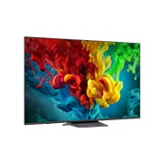 LG 75&nbsp;collu LG QNED evo AI Mini-LED 4K viedtelevizors 2026, LG QNED evo AI QNED82 Mini LED izceļ, kā Mini LED atklāj asākas klints tekstūras un skaidrākas okeāna detaļas salīdzinājumā ar parasto LED piekrastes klints ainas sadalītajā skatā, nodrošinot dziļākus, 75QNED83B3A, thumbnail 4