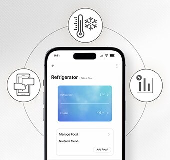 Produkta attēls ar Smart Inverter Compressor™ logotipu un 10 gadu garantijas logotipu.