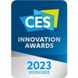 Parādās CES 2023 Innovation Awards logotips