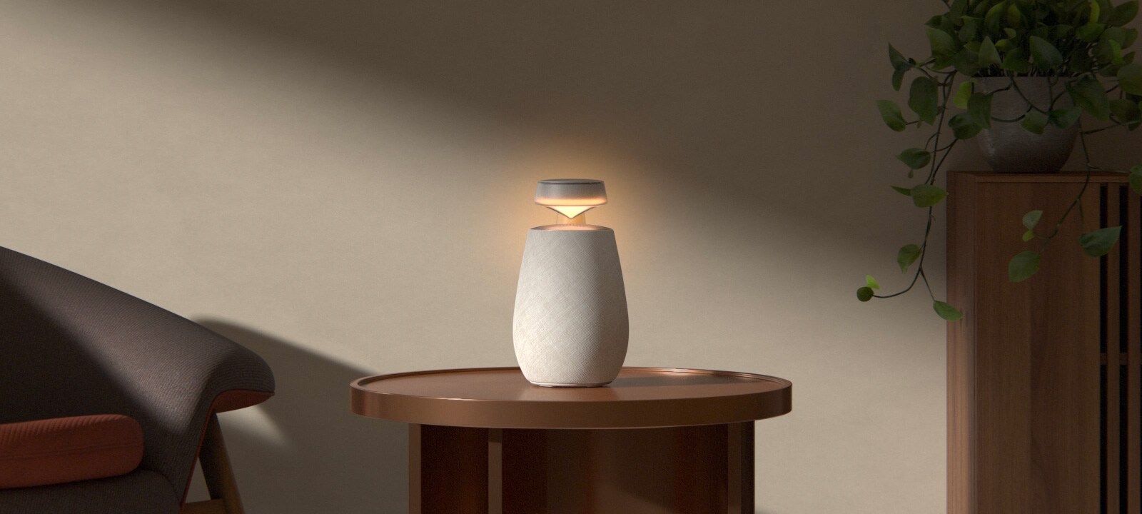 Video, kurā parādīta LG XBOOM 360 XO2T krāsu apgaismojuma variācija.