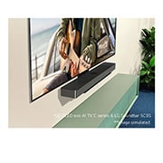 LG 400W, 3.1.3 kanālu SC9S LG Soundbar skaņas sistēma ar Dolby Atmos, perfekti sader ar LG OLED evo AI C sērijas TV, SC9S, SC9S, thumbnail 8