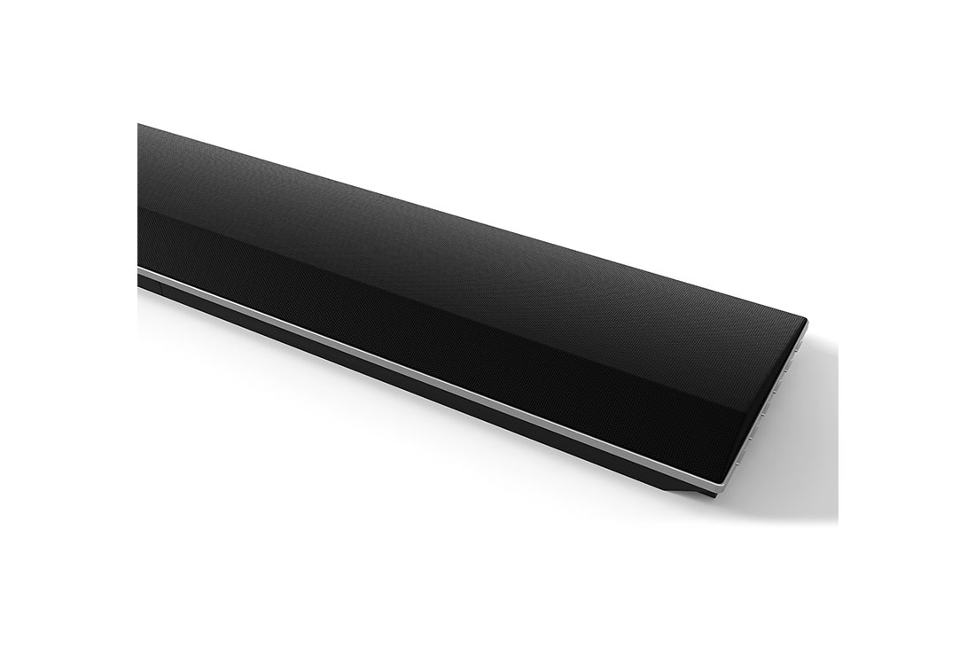 LG 420W, 3.1 kanālu SG10TY LG Soundbar skaņas sistēma ar Dolby Atmos, perfekti sader ar LG OLED evo AI G sērijas TV, LG Soundbar SG10TY sānu stūris no augšas, SG10TY, thumbnail 5