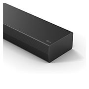 LG 400W, 3.1.1 kanālu S70TY LG Soundbar skaņas sistēma ar Dolby Atmos, perfekti sader ar LG QNED AI TV, LG Soundbar S70TY sānu stūris no augšas leņķa, S70TY, thumbnail 6