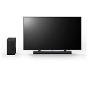 LG 400W, 3.1.1 kanālu S70TY LG Soundbar skaņas sistēma ar Dolby Atmos, perfekti sader ar LG QNED AI TV, 65 collu LG QNED, LG Soundbar S70TY un pastiprinātāja skats no priekšas, S70TY, thumbnail 10