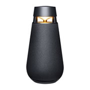 LG XBOOM360 XO3, Slīpi no priekšpuses ar ieslēgtu dzeltenu apgaismojumu, XO3QBK, thumbnail 1