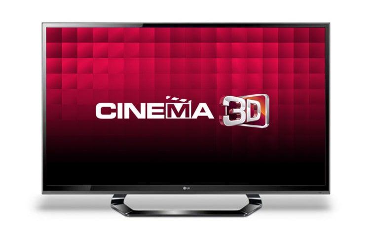 LG 47'' 3D LED televizors, Cinema 3D, 2D pārveide uz 3D, viedais enerģijas taupīšanas režīms, MCI 200, 47LM615S