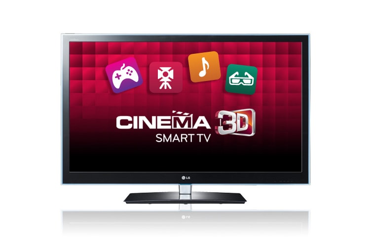LG 55'' Full HD 3D LED LCD televizors, Cinema 3D, LG Smart TV, Infinite 3D Surround, 55LW650S