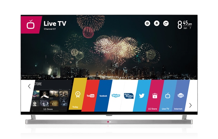 LG 49 collu Smart TV LED televizors ar WebOS, Magic Remote pulti un iebūvētu kameru., 49LB870V