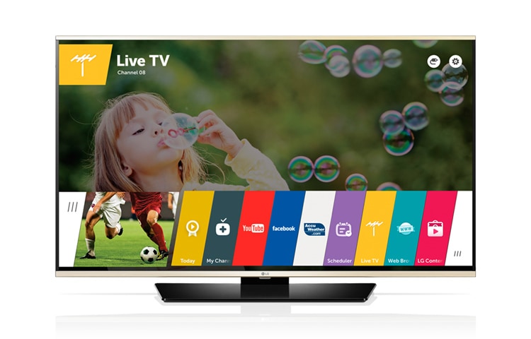 LG 49 collu Smart TV LED televizors ar WebOS 2.0 un iebūvētu WiFi., 49LF631V