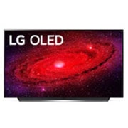 LG 48 collu OLED 4K televizors ar G-Sync™ un Dolby Atmos skaņu, skats no priekšpuses ar aizpildošo attēlu, OLED48CX3LB, thumbnail 1