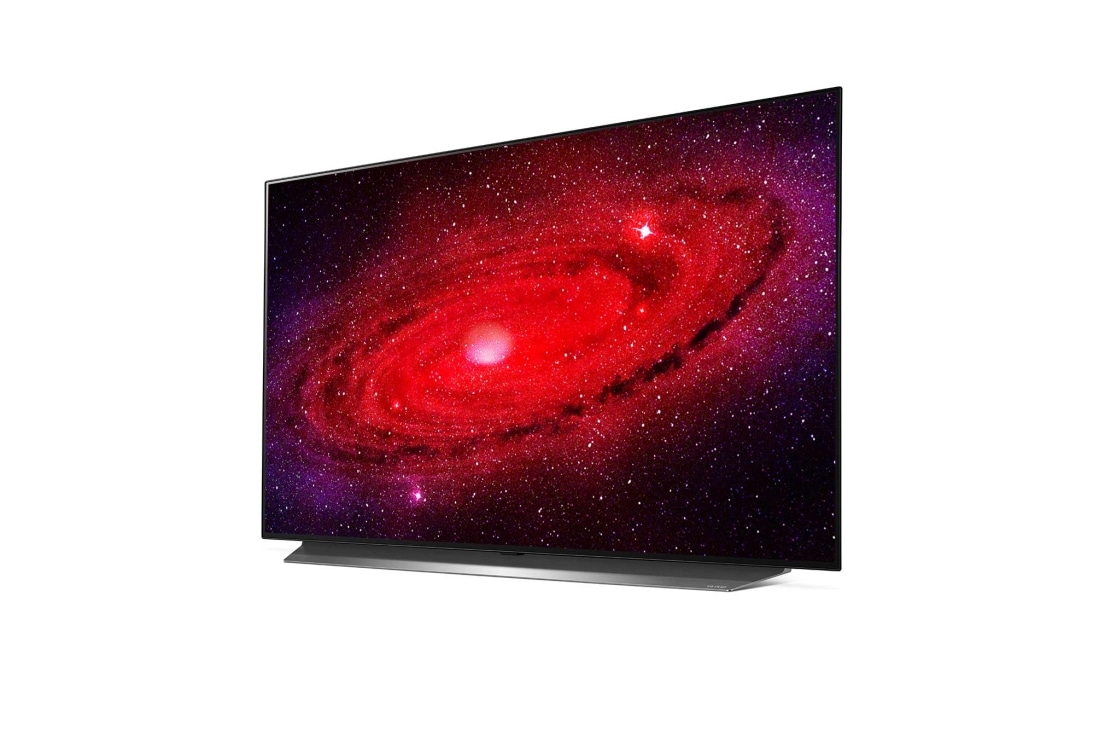 LG 48 collu OLED 4K televizors ar G-Sync™ un Dolby Atmos skaņu, sānu skats 30 grādu leņķi, OLED48CX3LB, thumbnail 3