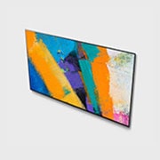 LG 77 collu OLED 4K televizors ar Dolby Vision IQ un Gallery dizainu, skats no augšpuses, OLED77GX3LA, thumbnail 7