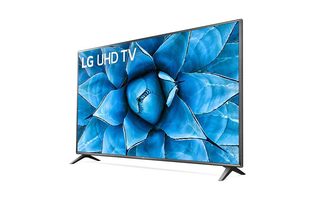 LG 75 collu UHD 4K televizors, sānu skats 30 grādu leņķi, 75UM7050PLA, thumbnail 3