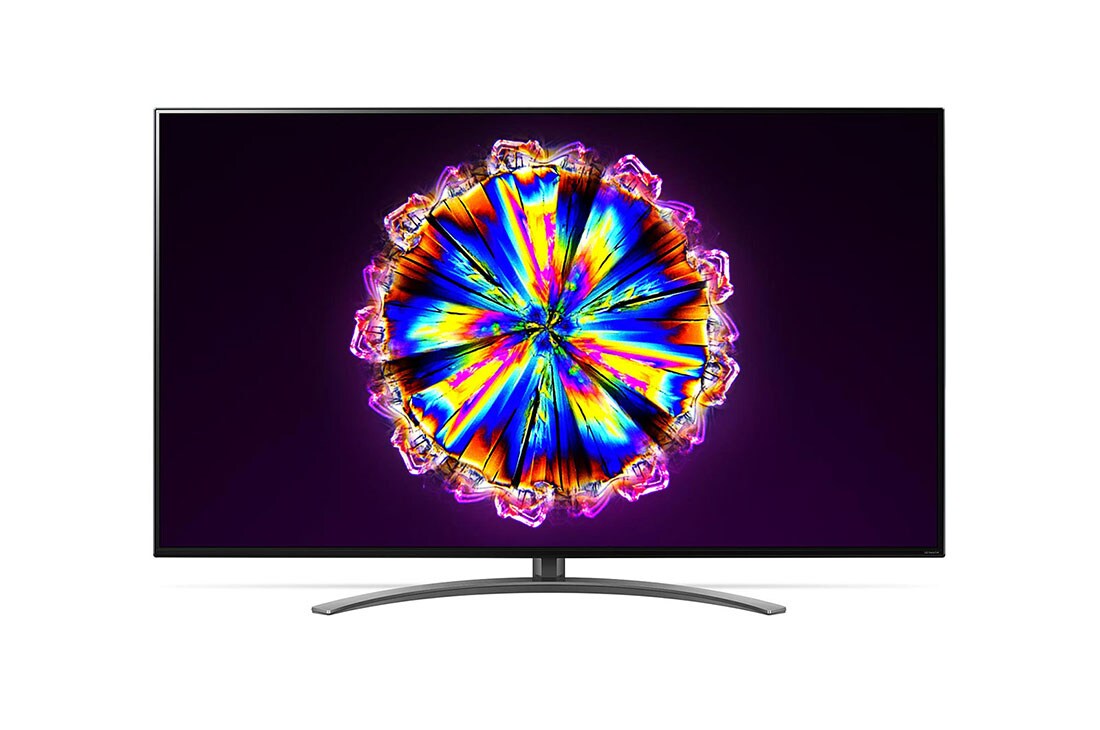 LG 75 collu NanoCell 4K televizors, skats no priekšpuses ar aizpildošo attēlu, 75NANO913NA, thumbnail 2
