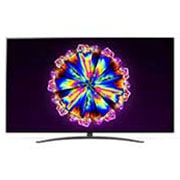 LG 86 collu NanoCell 4K televizors, skats no priekšpuses ar aizpildošo attēlu, 86NANO913NA, thumbnail 2