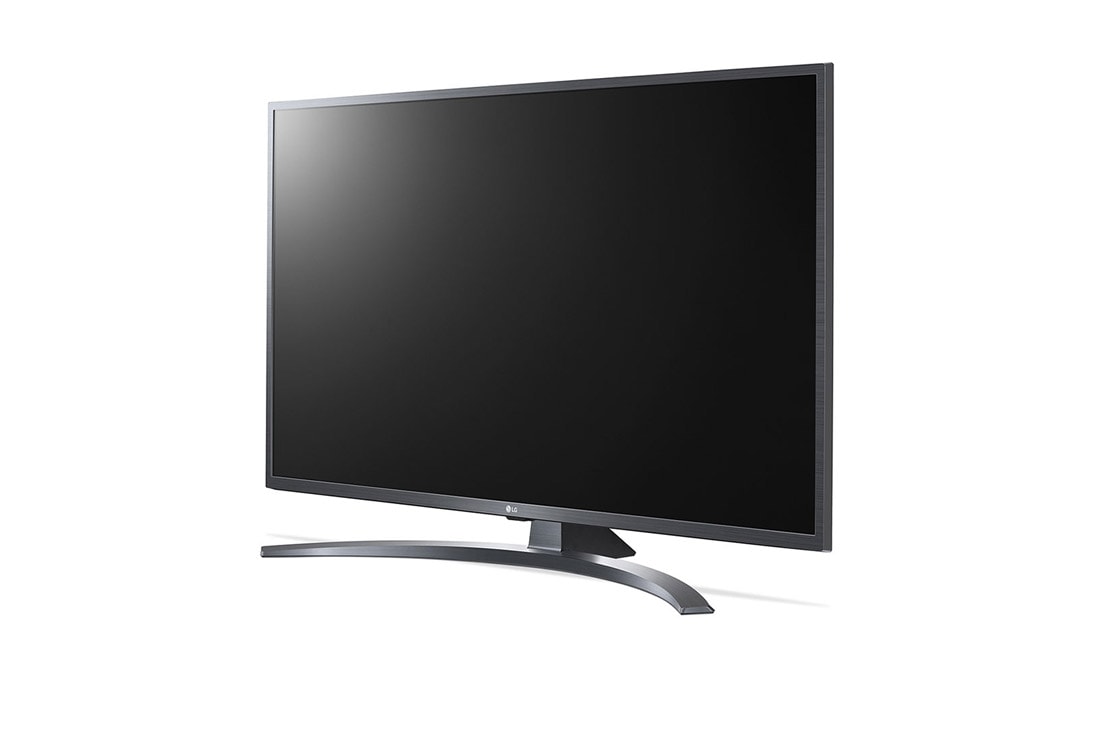 LG 50 collu UHD 4K televizors, sānu skats 30 grādu leņķi, 50UN74003LB, thumbnail 3
