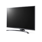 LG 50 collu UHD 4K televizors, sānu skats 30 grādu leņķi, 50UN74003LB, thumbnail 3
