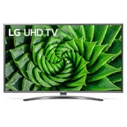 LG 43 collu UHD 4K televizors, skats no priekšpuses ar aizpildošo attēlu, 43UN81003LB, thumbnail 1