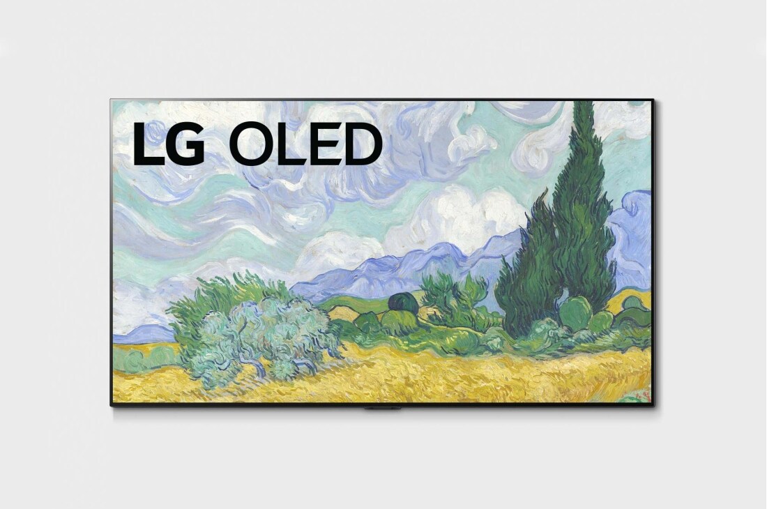 LG 65'' 4K OLED evo TV G1, skats no priekšpuses, OLED65G13LA