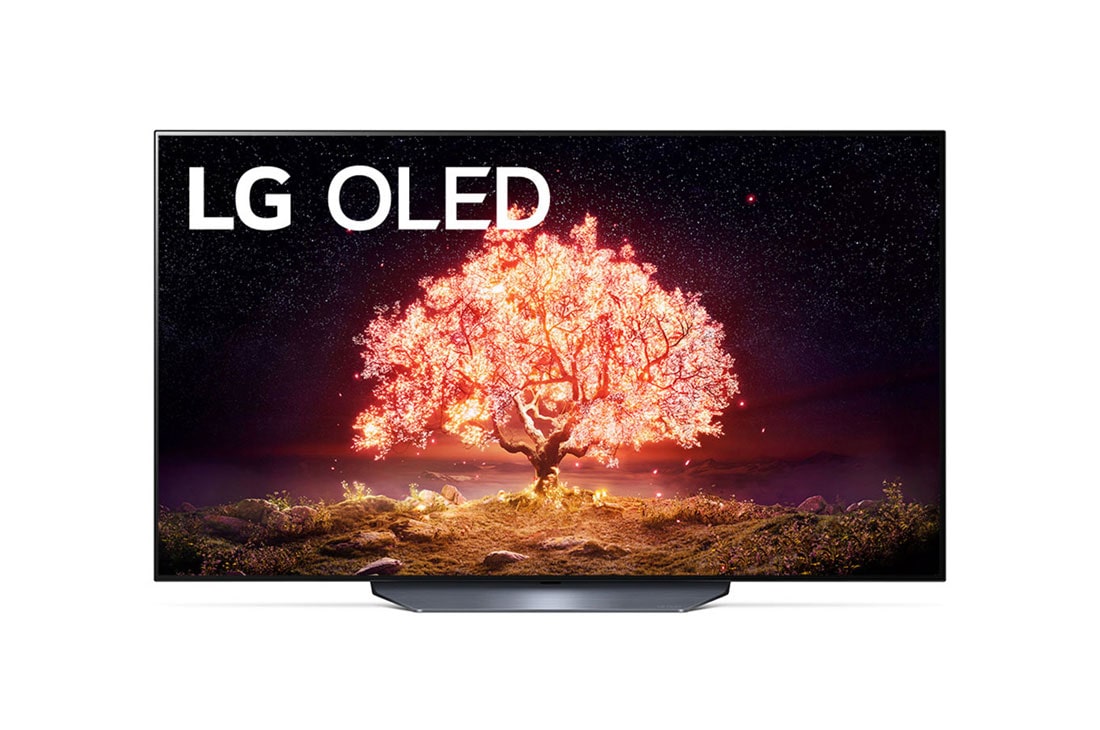 LG 55'' 4K OLED TV B1, skats no priekšpuses, OLED55B13LA