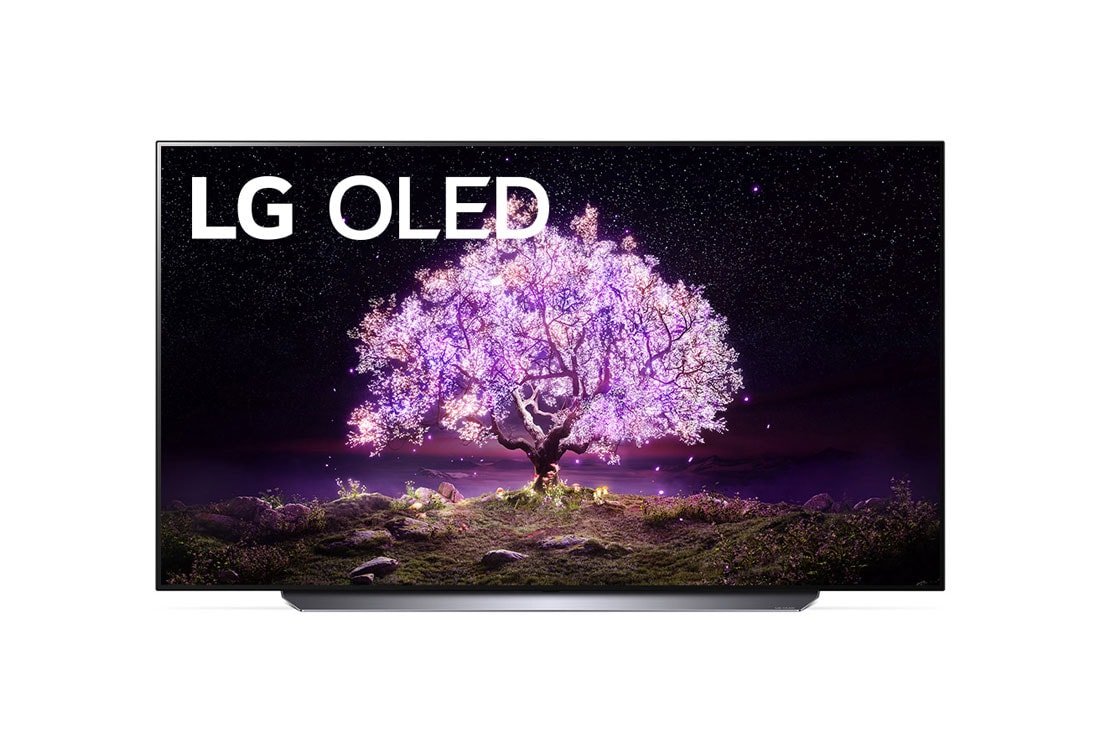 LG 65'' 4K OLED TV C1, skats no priekšpuses, OLED65C11LB