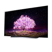LG 83'' 4K OLED TV C1, sānu skats –15 grādu leņķī, OLED83C11LA, thumbnail 2