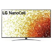 LG 65 collu NanoCell 4K televizors ar α7 procesoru un HGIG režīmu spēlēm, Skats no priekšpuses uz LG NanoCell televizoru, 65NANO923PB, thumbnail 1