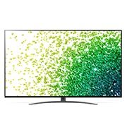 LG 50 collu NanoCell 4K televizors ar α7 procesoru un HGIG režīmu spēlēm, Skats no priekšpuses ar aizpildošo attēlu, 50NANO863PA, thumbnail 2