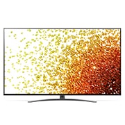 LG 75 collu NanoCell 4K televizors ar α7 procesoru un HGIG režīmu spēlēm, Skats no priekšpuses ar aizpildošo attēlu, 75NANO913PA, thumbnail 2