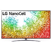 LG 75 collu NanoCell 8K televizors ar α7 procesoru un HGIG režīmu spēlēm, Skats no priekšpuses uz LG NanoCell televizoru, 75NANO963PA, thumbnail 1