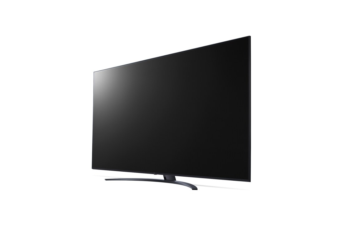 LG 75 collu UHD 4K televizors 75UP8100, Sānu skats 30 grādu leņķī ar aizpildošo attēlu, 75UP81003LR, thumbnail 3