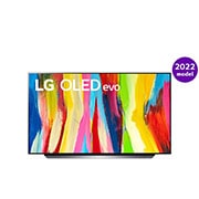 LG OLED evo C2 48 collu 4K Smart TV, Skats no priekšpuses, OLED48C21LA, thumbnail 1