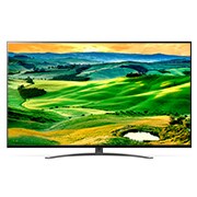 LG 75 collu QNED 4K televizors, Skats no priekšpuses ar aizpildošo attēlu, 75QNED813QA, thumbnail 2