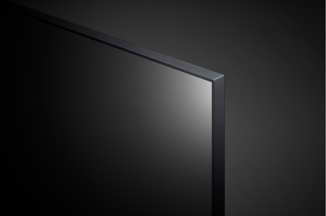 LG 65 collu UHD 4K televizors 65UQ8100, skats uz paneli tuvplānā, 65UQ81003LB, thumbnail 8