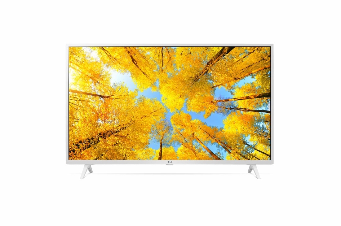 LG 43 collu UHD 4K televizors 43UQ7690, skats no priekšpuses, 43UQ76903LE, thumbnail 2