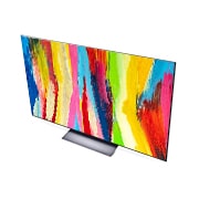 LG OLED evo C2 55 collu 4K Smart TV, skats uz augšdaļu un vadības bloku, OLED55C21LA, thumbnail 9