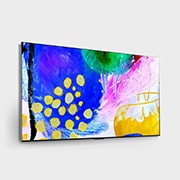 LG 65'' 4K OLED TV G2, sānu skats +15 grādu leņķī, OLED65G23LA, thumbnail 5