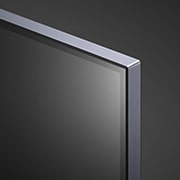 LG 75 collu QNED UHD televizors 75QNED87, Skats uz paneli tuvplānā, 75QNED873QB, thumbnail 6