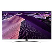 LG 86 collu QNED UHD  televizors 86QNED86, Skats no priekšpuses ar aizpildošo attēlu, 86QNED863QA, thumbnail 2